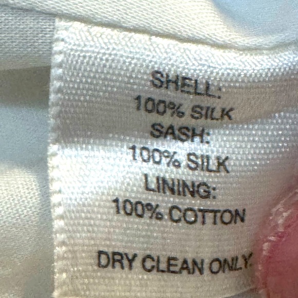 WHITE HOUSE BLACK MARKET FLORAL PRINT SILK RUCHED AND PLEATED BUSTIER 14 - Picture 10 of 12